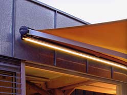 Iluminación para toldos